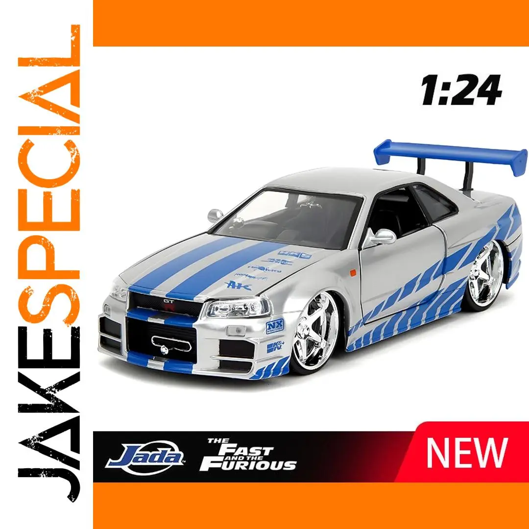 Skyline GTR R34 1:24 Diecast Model Car 1 Skyline GTR R34 1:24 Diecast Model Car