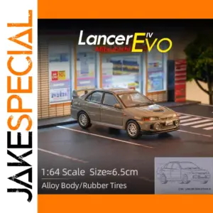 1/64 Scale Mitsubishi Lancer EVO IV Diecast Model