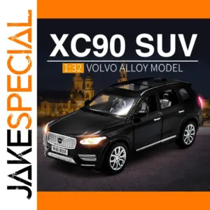 1:32 Scale Black Volvo XC90 Diecast Model