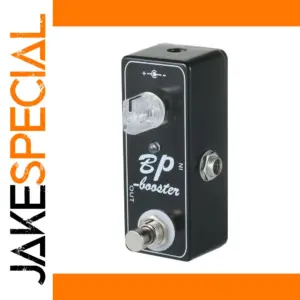 BP Booster Guitar Effect Pedal in Black
