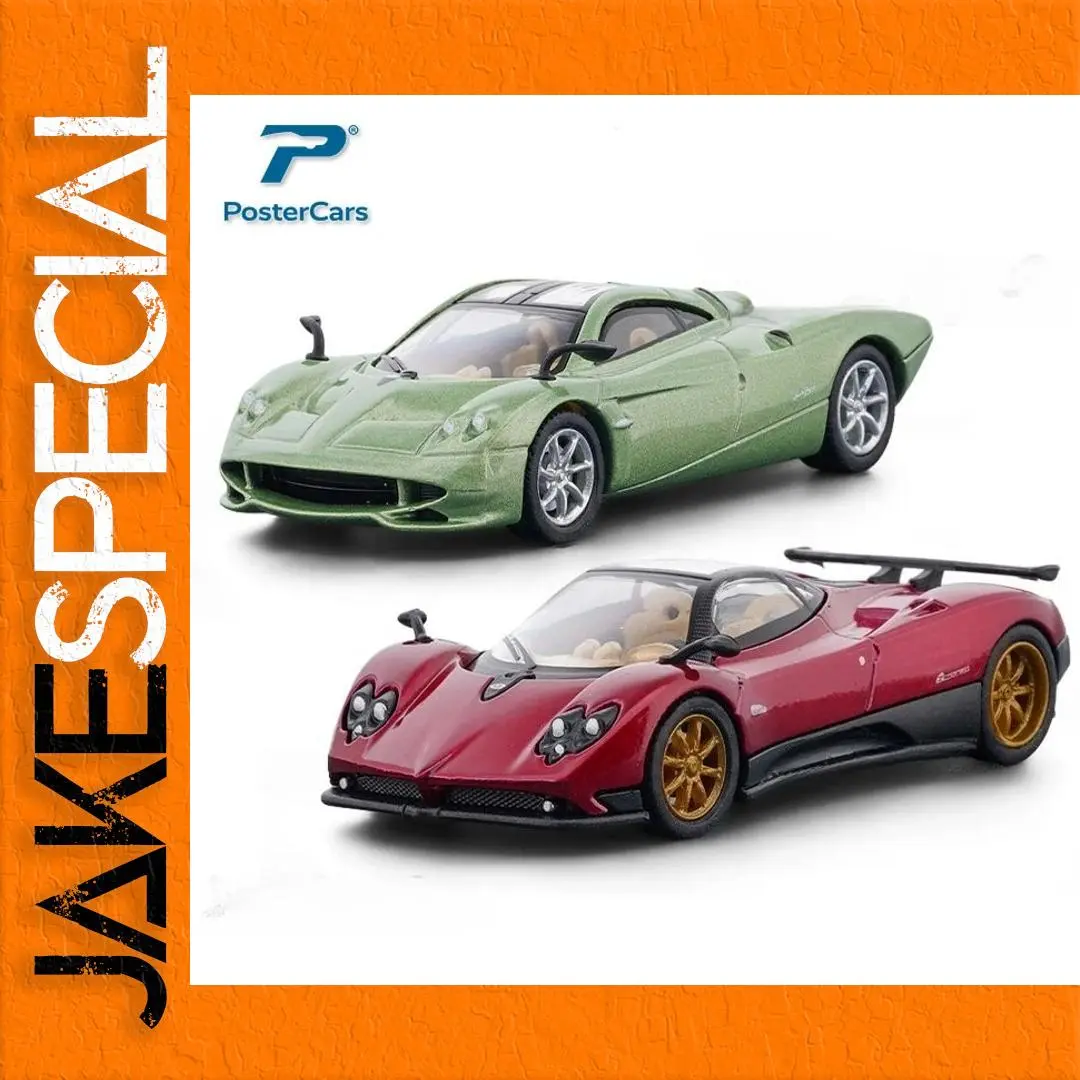Pagani Zonda Supercar 1/64 Scale Model Set 1 Pagani Zonda Supercar 1/64 Scale Model Set