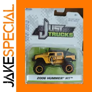 2006 Hummer H1 Diecast Model in Yellow