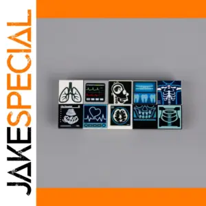 Medical-Themed Building Block Tiles Set
