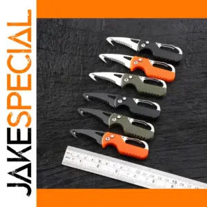 Portable Survival Multi-Tool Folding Knife