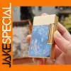Elegant Brass Luxury Lighter with Koi Design