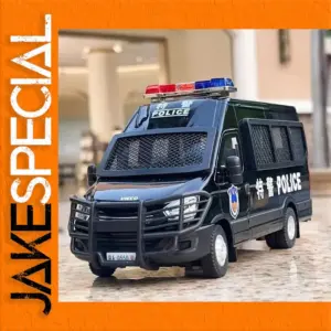 1:24 Scale IVECO Police Diecast Model with LED
