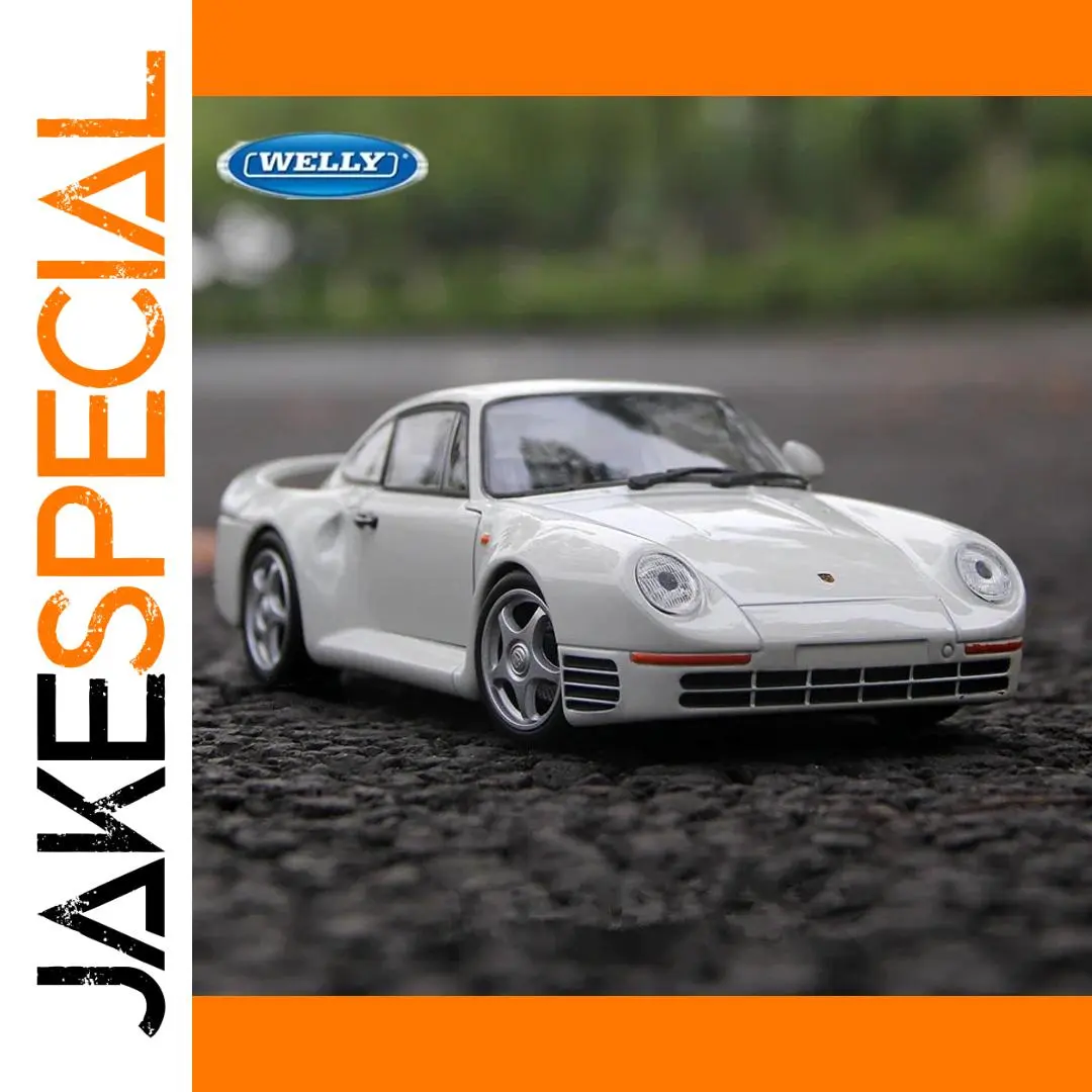 WELLY 1:24 Porsche 959 Diecast Model Car 1 WELLY 1:24 Porsche 959 Diecast Model Car