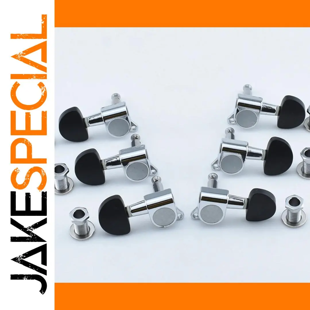 Guitar Tuning Machine Heads Set of 6 1 Guitar Tuning Machine Heads Set of 6