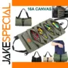Canvas Multi-Purpose Tool Roll Organizer