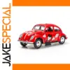 1:32 Vintage Cartoon Red Beetle Diecast Model