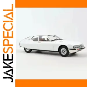 Die-cast Citro SM 1970 Rare White 1:12 Scale Alloy Classic Car Model Souvenir Large Sedan Ornament Collection Hobby Holiday Gift