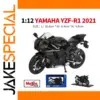 Maisto 1:12 Yamaha 2021 YZF-R1 Black Model