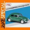 Maisto 1:24 Volkswagen Beetle Model in Green