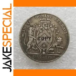 1782-1783 Replica French Medal Coin Collectible