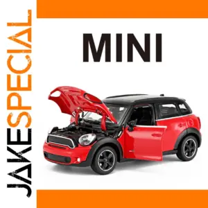 1:24 MINI Countryman Diecast Model Red Black