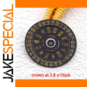NH34 NH35 NH36 Black Kanji Dial Movement