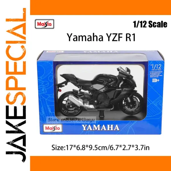 Maisto 1:12 Yamaha YZF R1 Die-Cast Model