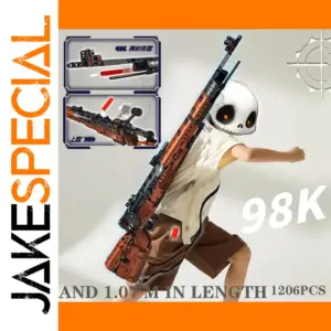 Kar98K WWII Sniper Rifle Construction Set 1206Pcs
