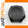 42mm Black Stainless Steel Watch Case for NH Movements