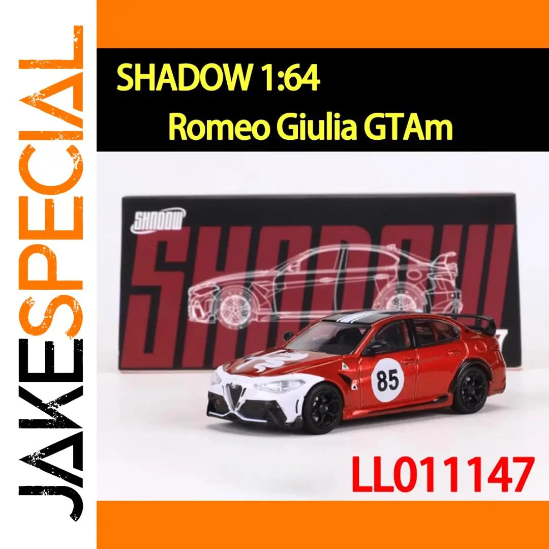 1:64 Scale WELLY Romeo Giulia GTAm Diecast Model 1 1:64 Scale WELLY Romeo Giulia GTAm Diecast Model