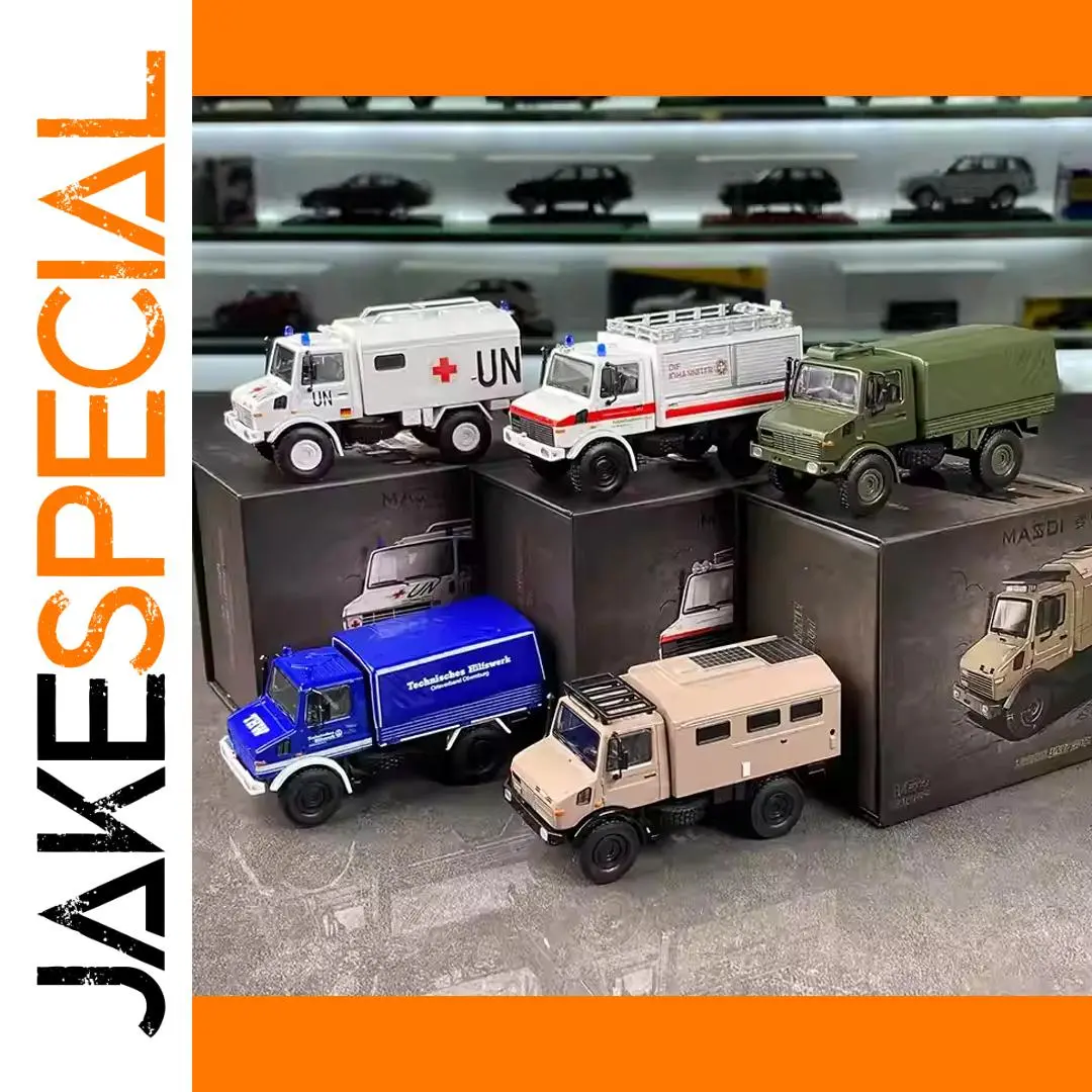1/64 Scale Unimog U1300L Off-Road Model 1 1/64 Scale Unimog U1300L Off-Road Model