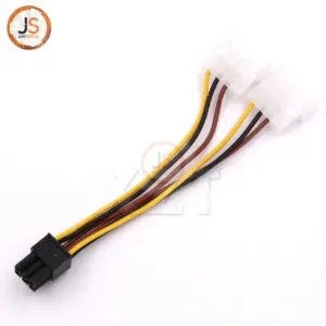 IDE Dual 4-pin to 6-pin PCI-E Adapter 6 431cec465a6a4c3dae13ed73 with overlay