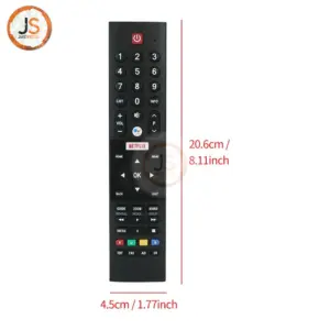 Panasonic Compatible Universal Remote Control 9 43f2a3dbb1f045b2aa54e420 with overlay