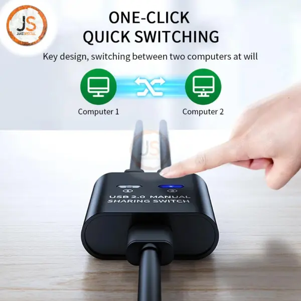 USB Printer Splitter with KVM Switching - Image 2