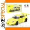 XCARTOYS 1:64 Yellow Porsche Diecast Model Car