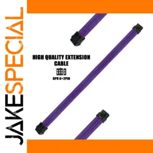 16AWG ATX EPS PCI-E Extension Cable - Purple
