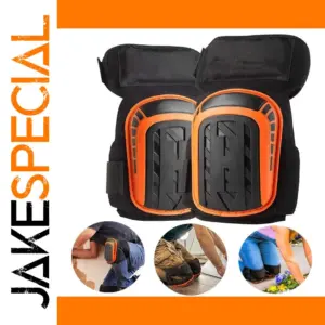 Double-Layer Knee Pads with Gel Padding