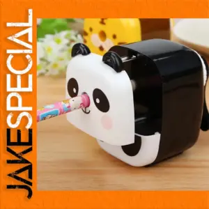 Panda Design Hand-Cranked Pencil Sharpener