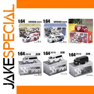 MASSDI 1/64 Scale Hiace MPV Diecast Toy Cars