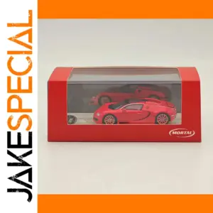 Red Bugatti Veyron 1:64 Diecast Model Car