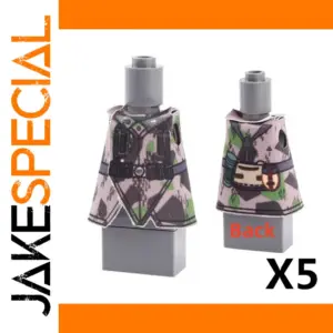 WWII German Soldier Building Block Figures Set