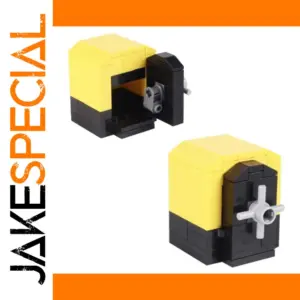 Yellow Money Safe Minifigure Accessory