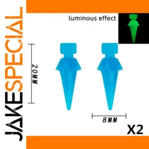Luminous Blue Building Block Accessories Set