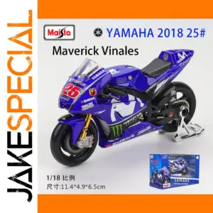Maisto 1:18 2018 Yamaha 25 Die-Cast Motorcycle
