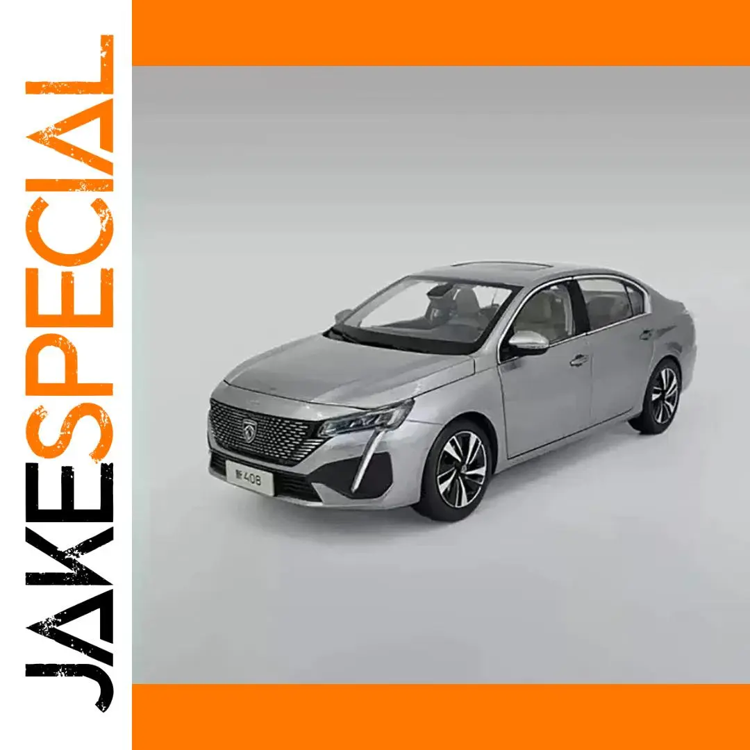 2022 Peugeot New 408 Die-Cast Model 1:18 Scale 1 2022 Peugeot New 408 Die-Cast Model 1:18 Scale