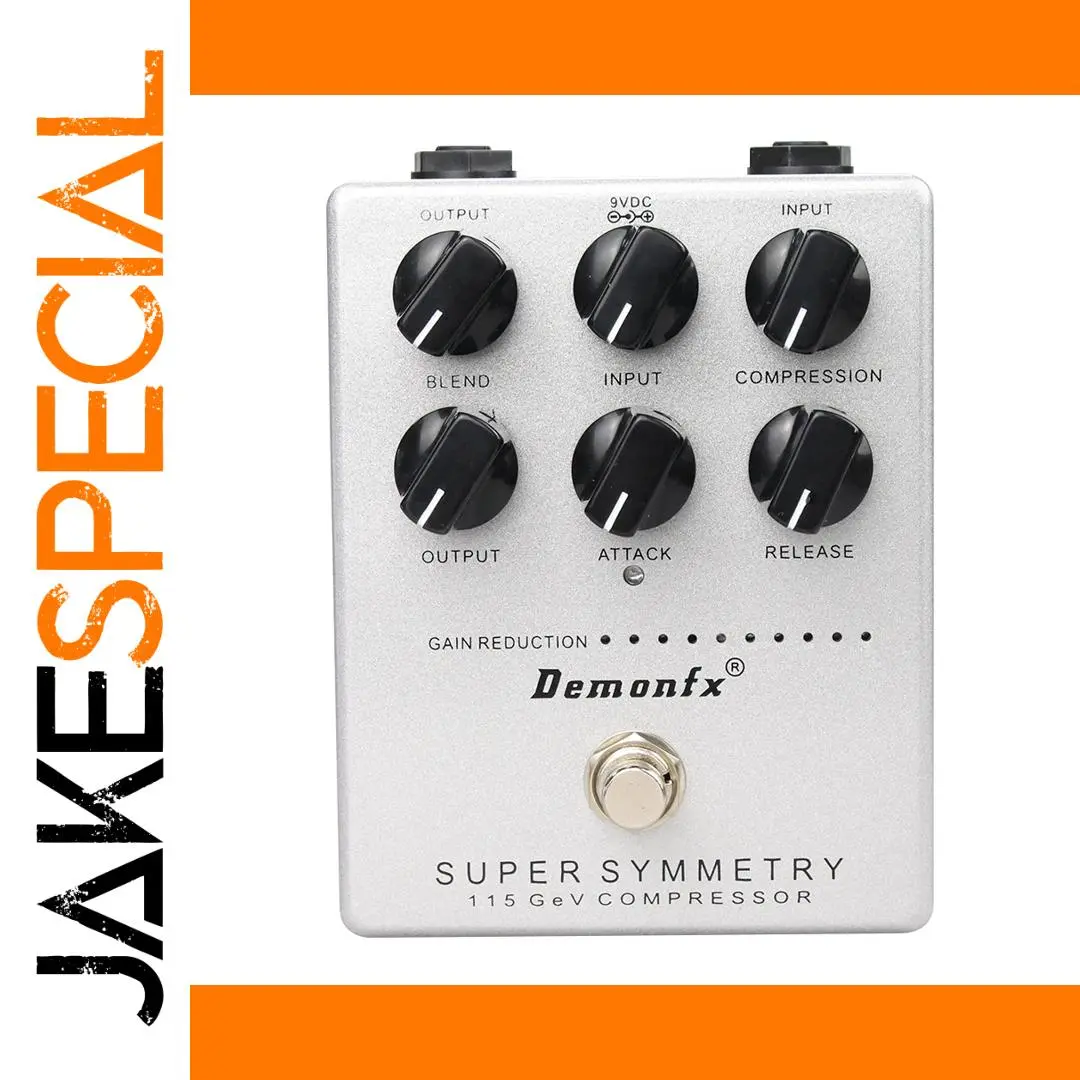 Demonfx SUPER SYMMETRY 115 GeV Compressor Pedal 1 Demonfx SUPER SYMMETRY 115 GeV Compressor Pedal