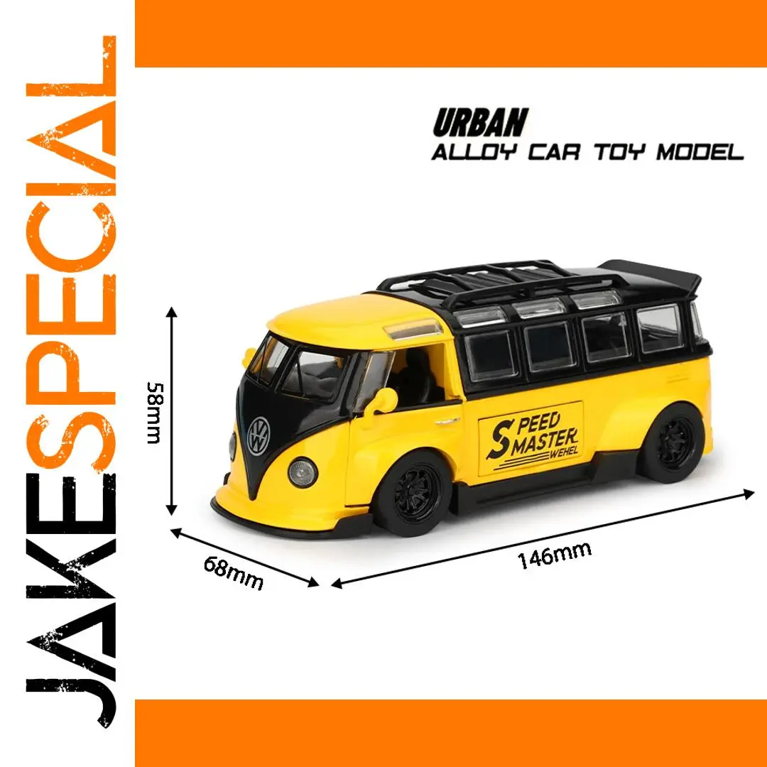 1:32 Scale Volkswagen Bus T1 Alloy Diecast Model 1 1:32 Scale Volkswagen Bus T1 Alloy Diecast Model
