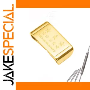 Gold Clip with 35th Anniversary Engraving