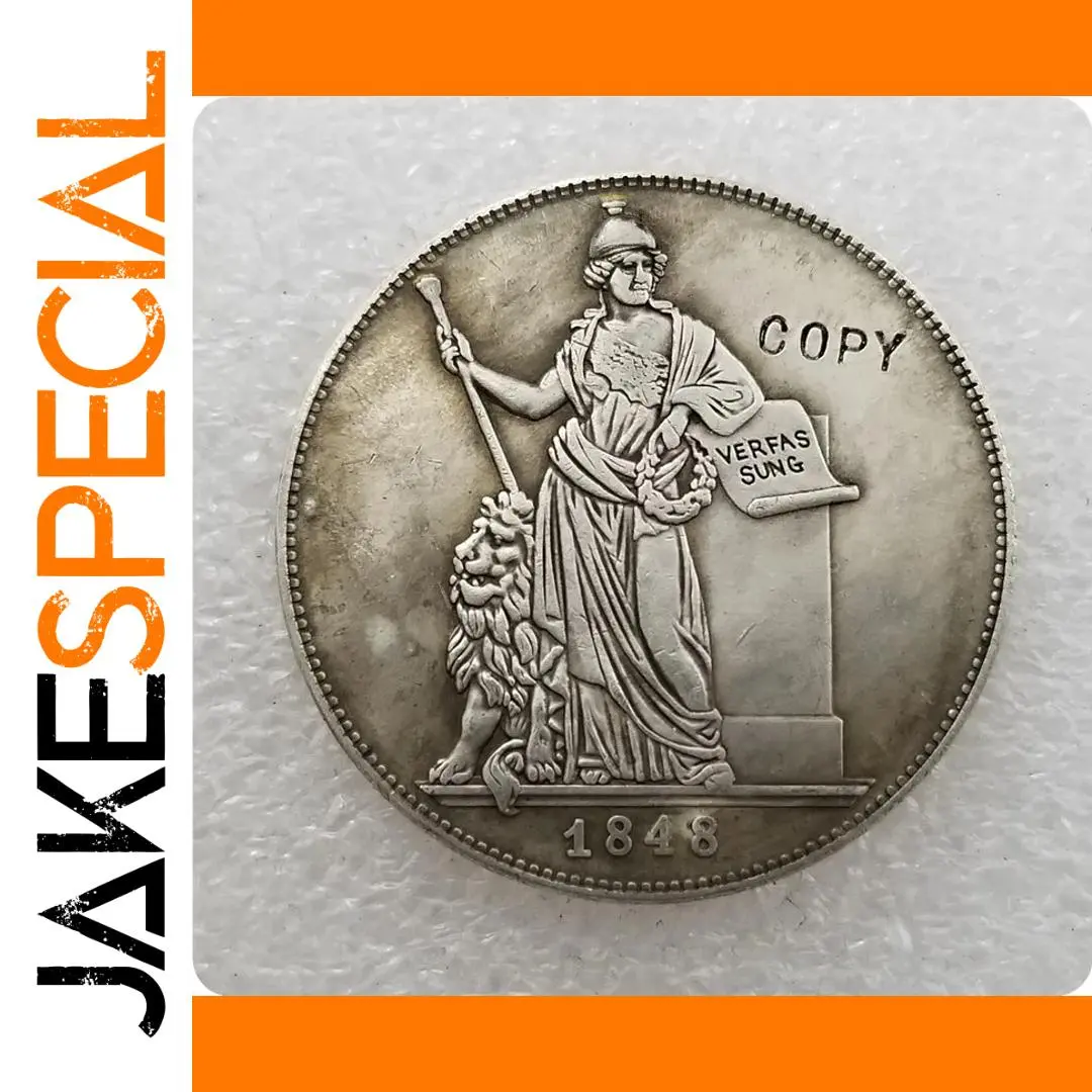 1848 German States Replica Coin Collectible 1 1848 German States Replica Coin Collectible