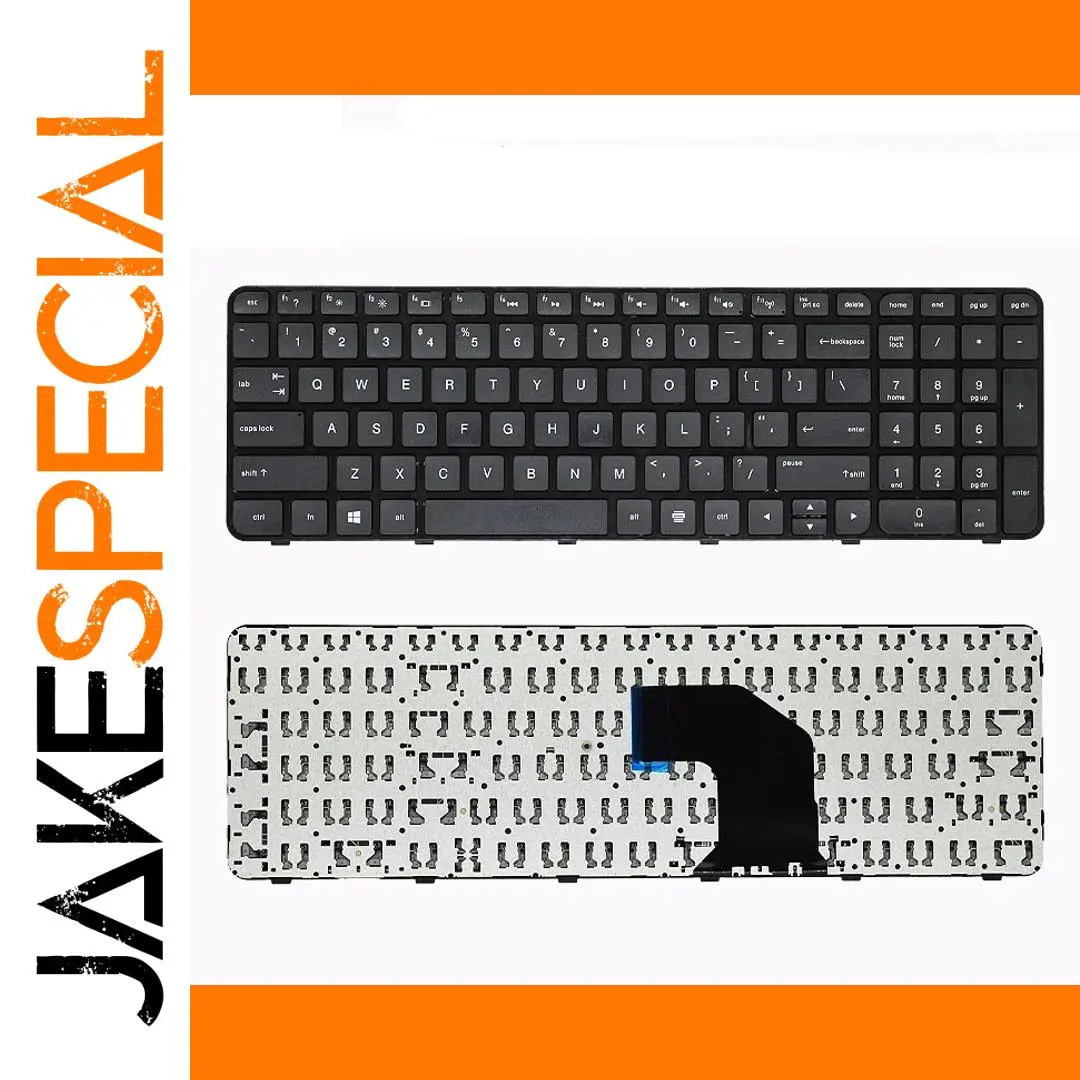 HP G6 Series Laptop Replacement Keyboard Black 1 HP G6 Series Laptop Replacement Keyboard Black