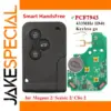 KEYECU 3-Button Key Fob for Renault Models