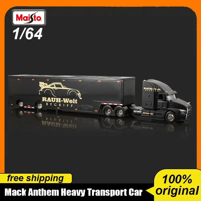 Maisto 1:64 Mack Anthem Diecast Truck Model 2 Maisto 1:64 Mack Anthem Diecast Truck Model - Image 2