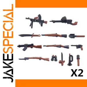 Military Toy Weapons Set for Building Blocks