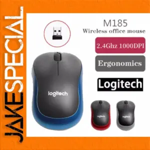 Logitech M185 Wireless Mouse with 1000 DPI