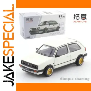 XCARTOYS 1:64 Volkswagen Golf GTI Mk2 Model