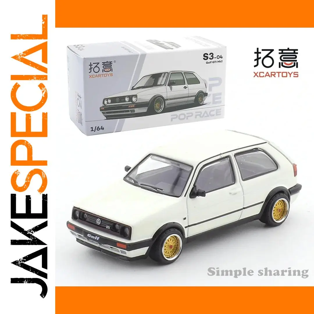 XCARTOYS 1:64 Volkswagen Golf GTI Mk2 Model 1 XCARTOYS 1:64 Volkswagen Golf GTI Mk2 Model